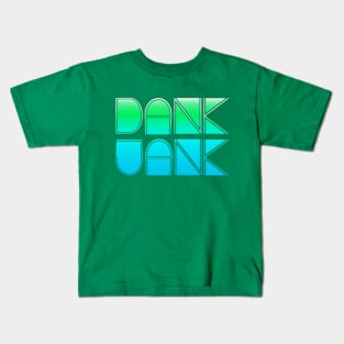 DANK JANK | MTG LINGO DESIGN SIMIC COLORS Kids T-Shirt